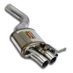 Supersprint Rear exhaust Left with valves (For OEM endpipe) BENTLEY CONTINENTAL GT/GTC 6.0i W12 Bi-Turbo 03-17 (with valve)