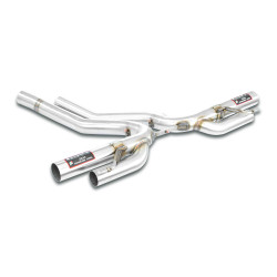 Supersprint Rear pipe Right - Left (Muffler delete) BENTLEY BENTAYGA 4.0L V8 Bi-Turbo 18+ (Racing)