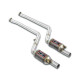 Sistemi di scarico SUPERSPRINT Supersprint Front exhaust Right - Left with Metallic catalytic converter BMW E81 130i 07-12 | race-shop.it