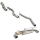 Sistemi di scarico SUPERSPRINT Supersprint Track performance pack with valve (manual gearbox) BMW F20 / F21 125i 2.0T 11-14 (with valve) | race-shop.it