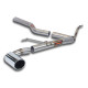 Sistemi di scarico SUPERSPRINT Supersprint Connecting pipe + rear pipe O90 (Muffler delete) BMW F20 / F21 114d 12-15 | race-shop.it