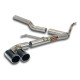 Sistemi di scarico SUPERSPRINT Supersprint Connecting pipe + rear pipe OO80 (Muffler delete) BMW F20 / F21 114d 12-15 | race-shop.it