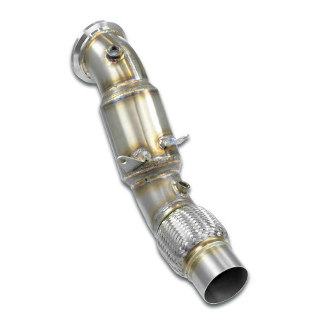 Sistemi di scarico SUPERSPRINT Supersprint Turbo downpipe + Metallic catalytic BMW F20 / F21 LCI 120i 2.0T 16-18 | race-shop.it