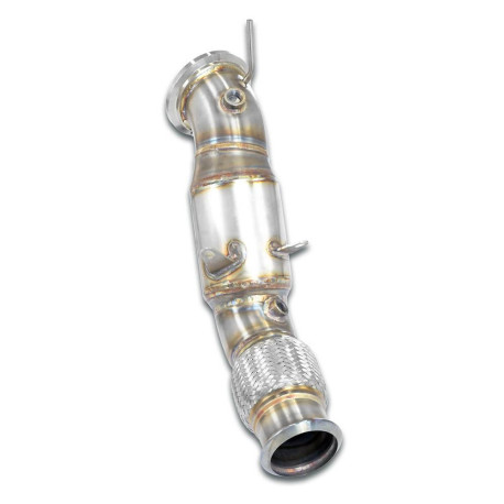 Sistemi di scarico SUPERSPRINT Supersprint Downpipe kit + Metallic catalytic BMW F20 / F21 LCI 120i 2.0T 19+ | race-shop.it