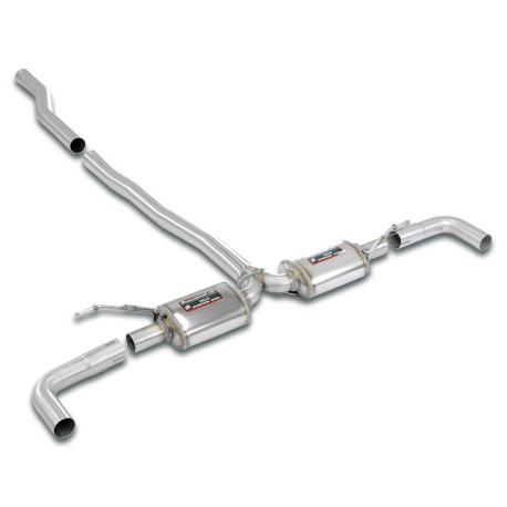 Sistemi di scarico SUPERSPRINT Supersprint Rear exhaust Right - Left "Racing" BMW F40 116i sDrive 1.5T 20+ | race-shop.it
