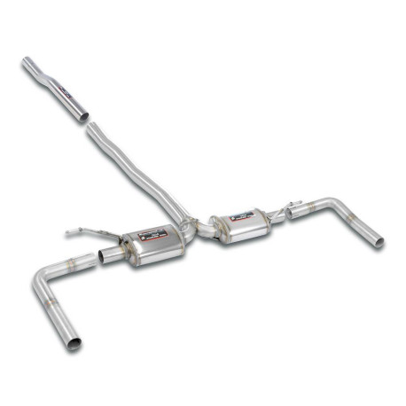 Sistemi di scarico SUPERSPRINT Supersprint Rear exhaust Right - Left "Racing" BMW F40 120i 2.0T 20+ | race-shop.it