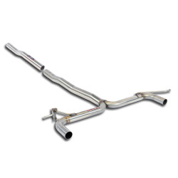 Supersprint Rear pipe "Y-Pipe" Right - Left (Muffler delete) BMW F46 216i Gran Tourer 1.5T 15+