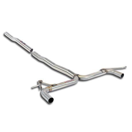 Sistemi di scarico SUPERSPRINT Supersprint Rear pipe "Y-Pipe" Right - Left (Muffler delete) BMW F46 216i Gran Tourer 1.5T 15+ | race-shop.it