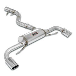 Supersprint Rear exhaust "Racing" Right - Left BMW G22 Coupè 420i 2.0T 21+