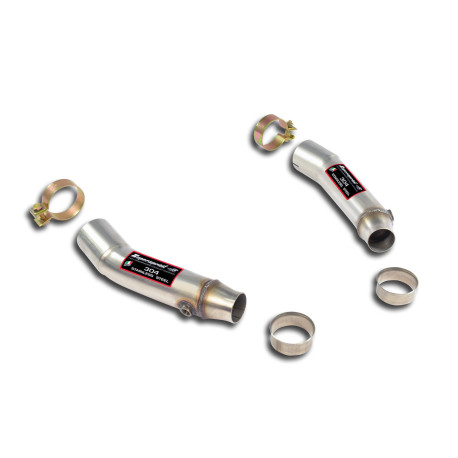 Sistemi di scarico SUPERSPRINT Supersprint Connecting pipes kit. (For OEM kat). BMW E39 Sedan 535i / 540i V8 (M62) 96-02 | race-shop.it