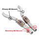 Sistemi di scarico SUPERSPRINT Supersprint Front Metallic catalytic converter Right - Left BMW E39 Sedan 535i / 540i V8 (M62) 96-02 | race-shop.it