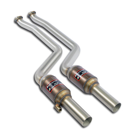 Sistemi di scarico SUPERSPRINT Supersprint Front catalytic converter Right - Left BMW E60 / E61 523i (Sedan + Touring) 05+ | race-shop.it