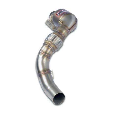 Sistemi di scarico SUPERSPRINT Supersprint Turbo downpipe kit + Metallic catalytic converter LeftAccepts the stock "Cat.-Back" system BMW F07 GT 550i 12-17 | race-shop.it