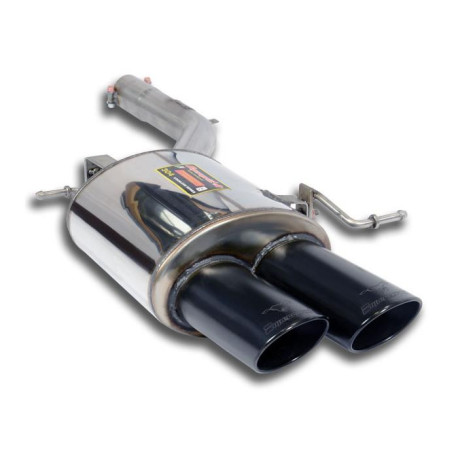 Sistemi di scarico SUPERSPRINT Supersprint Rear exhaust Left 100x75 "Gun Metal Grey" BMW F10 550i V8 10-12 | race-shop.it