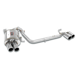 Supersprint Rear exhaust Right OO80 - Left OO80 "Power Loop" BMW F10 / F11 520i 10-16
