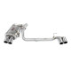 Sistemi di scarico SUPERSPRINT Supersprint Rear exhaust Right OO80 - Left OO80 "Power Loop" BMW F10 / F11 520i 10-16 | race-shop.it