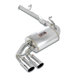 Supersprint Rear exhaust OO80 "Race Tips" BMW F26 X4 20i xDrive 2.0i Turbo 14+