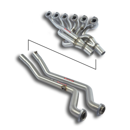 Sistemi di scarico SUPERSPRINT Supersprint Manifold + connecting pipes 100% Stainless steel (Left Hand Drive) BMW E12 528i (M30) 77-81 (USA Model) | race-shop.it