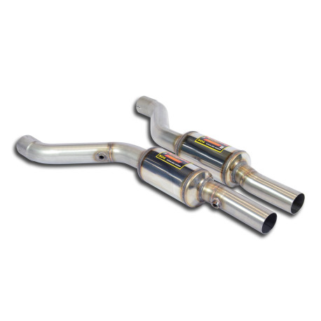 Sistemi di scarico SUPERSPRINT Supersprint Front exhaust Right - Left BMW E36 Compact - All models (For V8 - S62 / M62 / M60 engine conversion) | race-shop.it