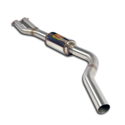 Supersprint Centre exhaust right - left BMW F87 M2 Coupè 16-18 "TWIN PIPE" (with valve)