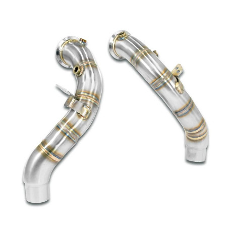 Sistemi di scarico SUPERSPRINT Supersprint Turbo downpipe kit Right - Left (Replaces catalytic converter) BMW F10 M5 4.4 V8 12-16 | race-shop.it