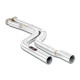 Sistemi di scarico SUPERSPRINT Supersprint Front exhaust - no resonated (Deletes the secondary catalytic) BMW F97 X3 M 19-21 (with valve) | race-shop.it