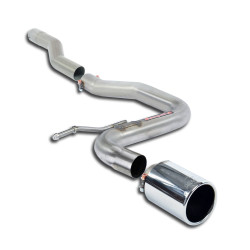 Supersprint Rear pipe O100 (Muffler delete) MINI F55 One D (5 door) 1.5d 14+