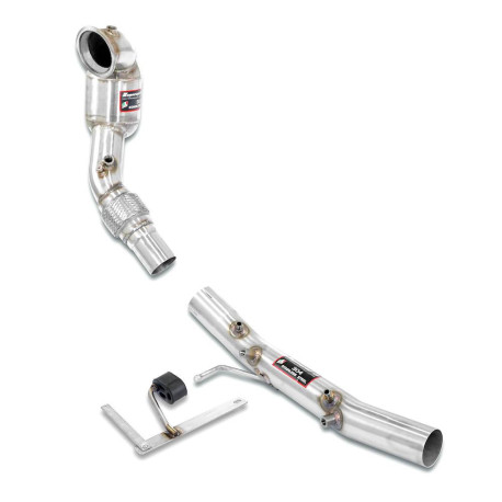 Sistemi di scarico SUPERSPRINT Supersprint Turbo downpipe kit + Metallic catalytic converter - Deletes GPF CUPRA FORMENTOR VZ 2.0 TSI 21+ | race-shop.it