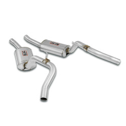 Supersprint Centre exhaust Right - Left Daimler Eight 4.0L V8 98-02 (Short wheelbase)
