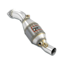 Supersprint Front exhaust Left with Metallic catalytic converter FERRARI 360 Modena Coupè 99-04