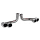 Sistemi di scarico SUPERSPRINT Supersprint Endpipe kit Right OO 100 + Left OO 100. FERRARI F430 Coupè 05-09 | race-shop.it