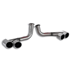 Supersprint Endpipe kit Right OO 100 + Left OO 100. FERRARI F430 Coupè 05-09