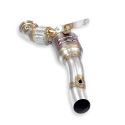 Supersprint Downpipe Left + Metallic catalytic converter FERRARI 488 GTB 3.9L V8 Bi-Turbo 15-19