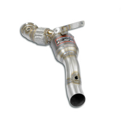 Supersprint Downpipe Left + Metallic catalytic FERRARI F8 Tributo 3.9L V8 Bi-Turbo (models with GPF) 19+