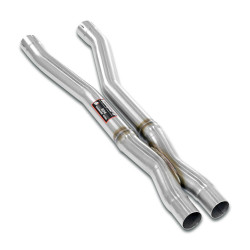 Supersprint Centre pipe + "X-Pipe" FERRARI California 4.3i V8 09-12 (with valve)
