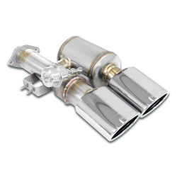 Supersprint Rear exhaust Right 120x80 with valve (Vacuum) FERRARI 550 V12 Maranello 96-02 (with valve)