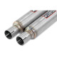 Sistemi di scarico SUPERSPRINT Supersprint Centre exhaust Right - Left + "H-Pipe" FERRARI 575M Maranello V12 02-05 | race-shop.it