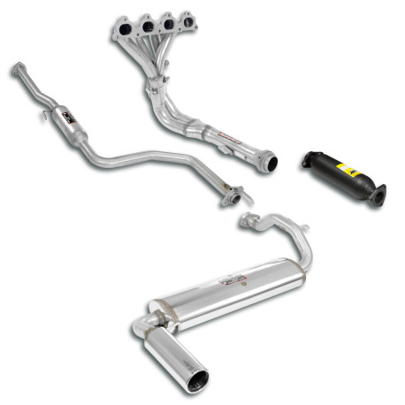 Sistemi di scarico SUPERSPRINT Supersprint Sport package Ø50, Complete system HONDA CIVIC 3d. 1.5i 16v Non Kat 87-91 | race-shop.it
