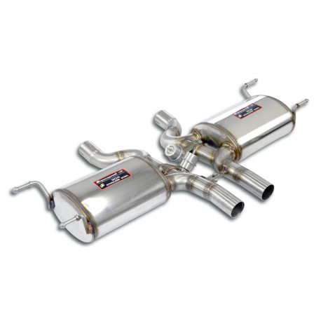Sistemi di scarico SUPERSPRINT Supersprint Rear exhaust "Touring" right - left with dual valve JAGUAR F-Type Coupè / Convertible 14-19 (with valve) | race-shop.it