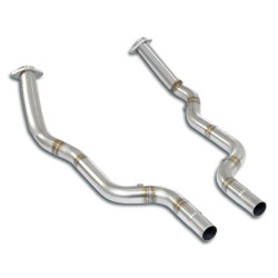 Supersprint Downpipe kit Right - Left (Deletes the catalytic) JAGUAR F-Type R Coupè / Convertible 14-19 (with valve)