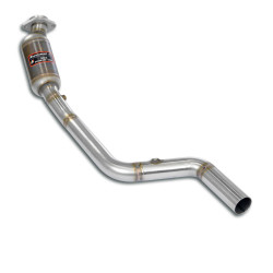 Supersprint Downpipe Left + Metallic catalytic JAGUAR F-Type R AWD Coupè / Convertible 14-19 (with valve)