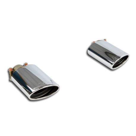 Sistemi di scarico SUPERSPRINT Supersprint Endpipe kit Right - Left 145x95 MERCEDES W204 C 180 Kompressor 07-08 | race-shop.it