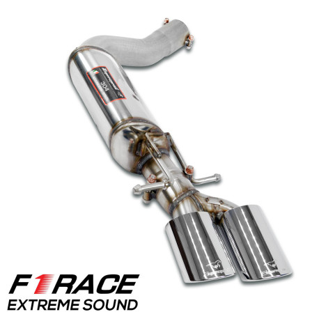 Sistemi di scarico SUPERSPRINT Supersprint Rear exhaust Left "F1 Race" 120x80 MERCEDES W212 E 500 / 550 V8 4.7i Bi-Turbo (Sedan + Wagon) 10-13 | race-shop.it