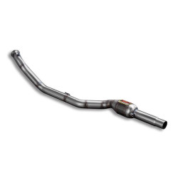 Supersprint Turbo downpipe kit Left with Metallic catalytic converter MERCEDES W220 S 600 V12 Bi-turbo 03-04
