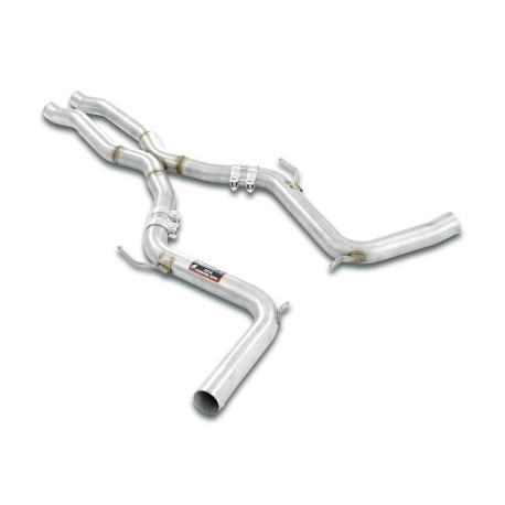 Sistemi di scarico SUPERSPRINT Supersprint Central pipes kit "X-Pipe" MERCEDES C216 CL 600 V12 Bi-Turbo 07-09 | race-shop.it