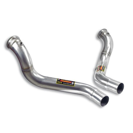Sistemi di scarico SUPERSPRINT Supersprint Downpipe kit Right - Left MERCEDES R230 SL 600 Bi-Turbo V12 02-06 | race-shop.it