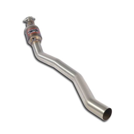 Sistemi di scarico SUPERSPRINT Supersprint Turbo downpipe kit + Metallic catalytic converter Right MERCEDES W166 ML 500 / 550 4.7i Bi-Turbo V8 12-15 | race-shop.it