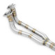 Sistemi di scarico SUPERSPRINT Supersprint Front exhaust (for OEM manifold, Left Hand Drive Only) MERCEDES 190E 2.3-16 84-88 | race-shop.it