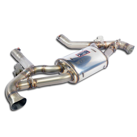 Sistemi di scarico SUPERSPRINT Supersprint Rear exhaust right - left with valvesFor OEM diffusor MERCEDES C190 AMG GT 4.0i V8 Bi-Turbo 15+ | race-shop.it