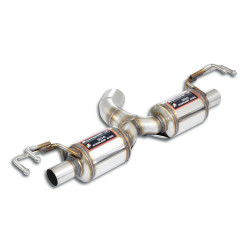 Supersprint Rear exhaust Right - Left "Racing" MITSUBISHI LANCER 2.0i Turbo EVO 10 08+